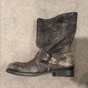 Frye Distressed Leather Boots